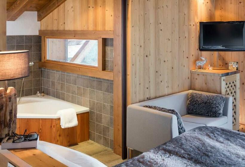 סוויטה עם מרפסת, Hôtel Et Spa Le Delta