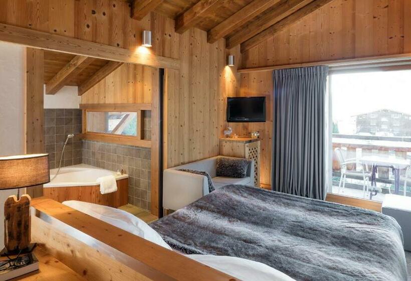 Люкс с Балконом, Hôtel Et Spa Le Delta