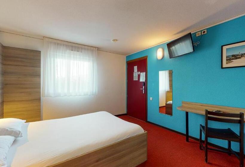 غرفة قياسية لذوى الاحتياجات الخاصة, Everhotel De Tarbes Ibos