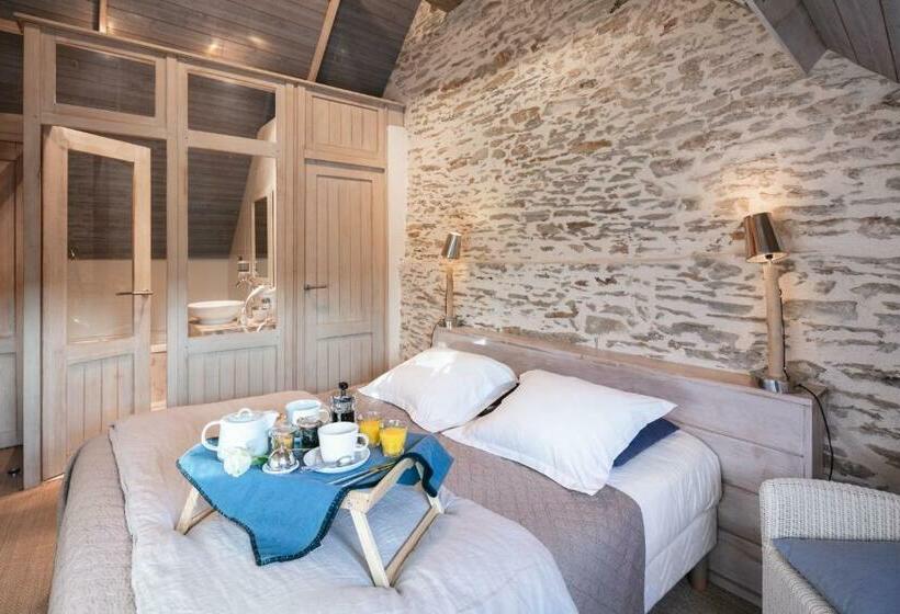 חדר סופריור, La Vinotière Chambres Appartements Spa