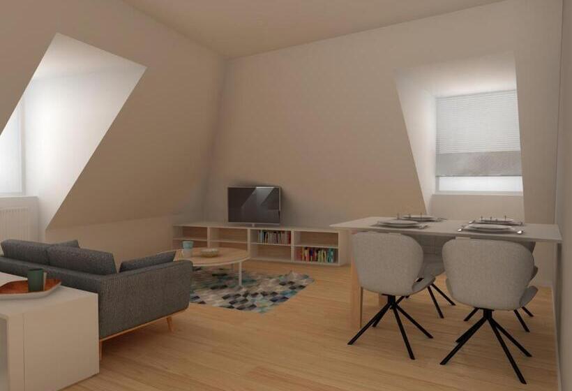 דירת שני חדרים, La Vinotière Chambres Appartements Spa