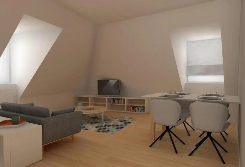 Huoneisto 2 Makuuhuonetta, La Vinotière Chambres Appartements Spa