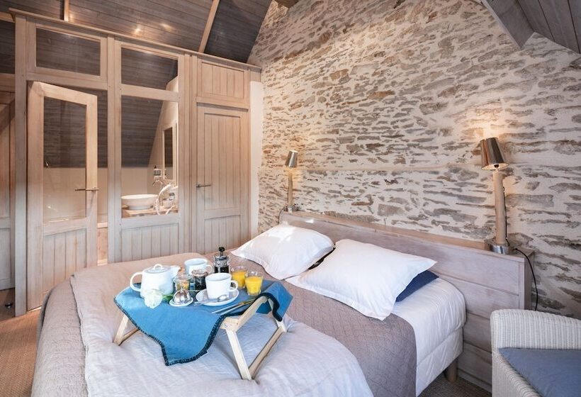 חדר סופריור, La Vinotière Chambres Appartements Spa