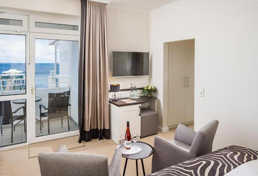 غرفة قياسية فردية مطلة علي البحر, Bellevue