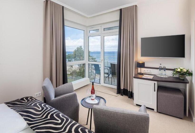 غرفة قياسية فردية مطلة علي البحر, Bellevue