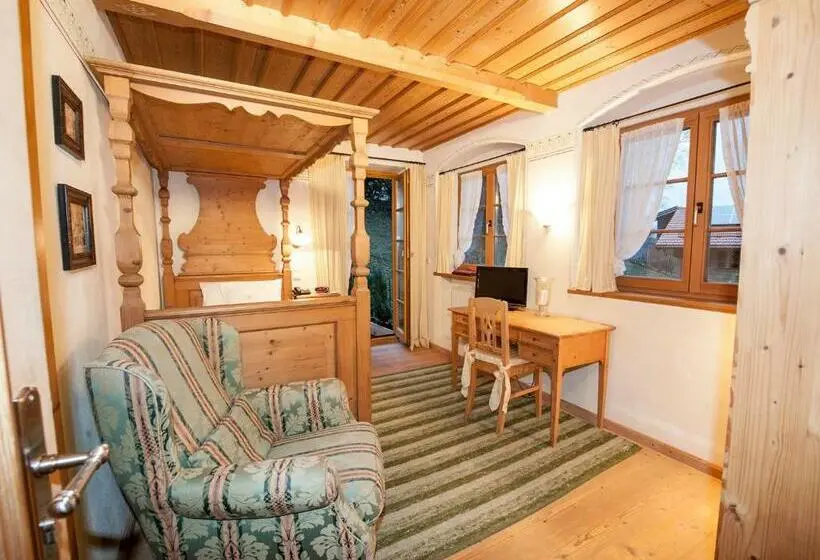 テラス付きシングルルーム, Landhaus Benediktenhof