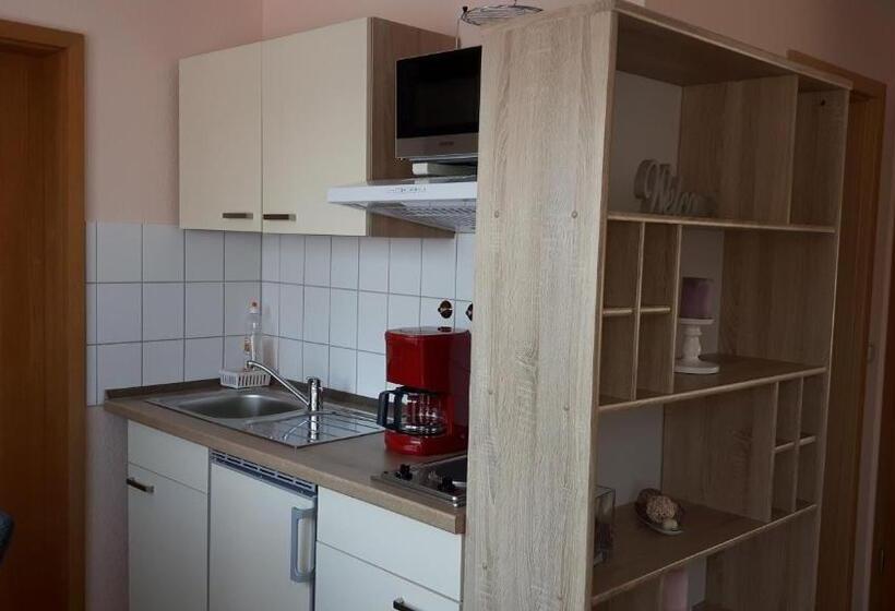 침실 1개 발코니 아파트, Pension Nordlicht