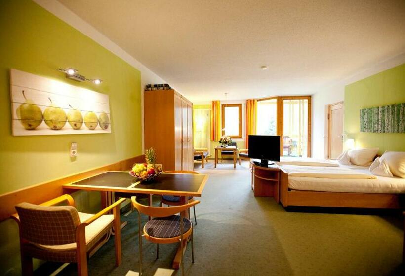 חדר דלוקס עם מרפסת, Und Appartementhof Waldeck