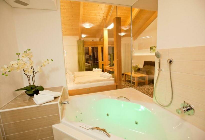 חדר סטנדרט עם ג'קוזי, Und Appartementhof Waldeck