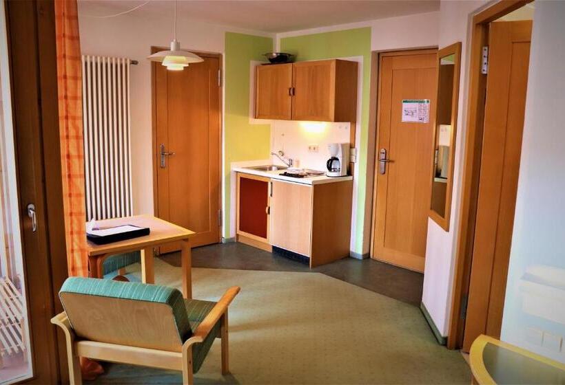 חדר סטנדרט יחיד, Und Appartementhof Waldeck