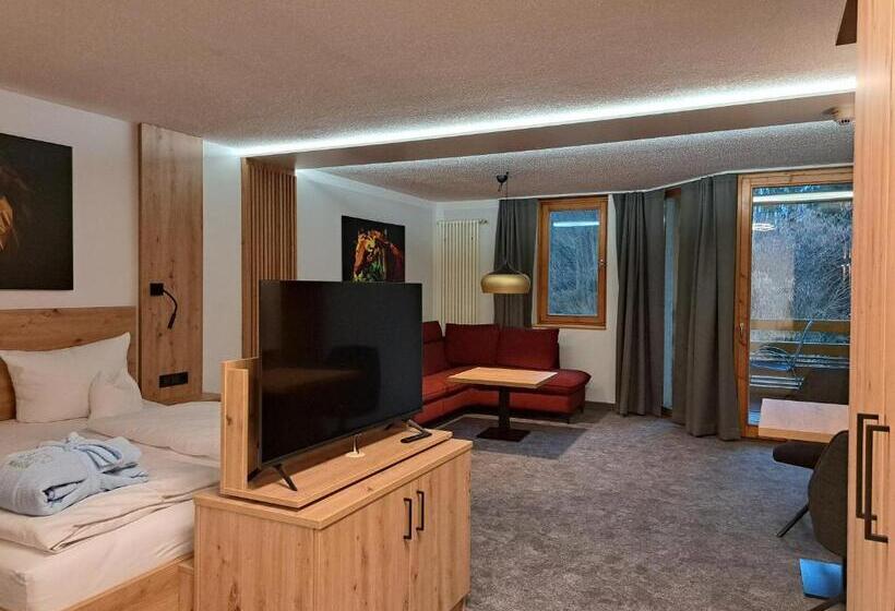 חדר דלוקס עם מרפסת, Und Appartementhof Waldeck