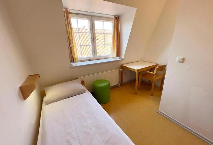 标准单人间共用浴室, Jugendherberge Lübeck Altstadt