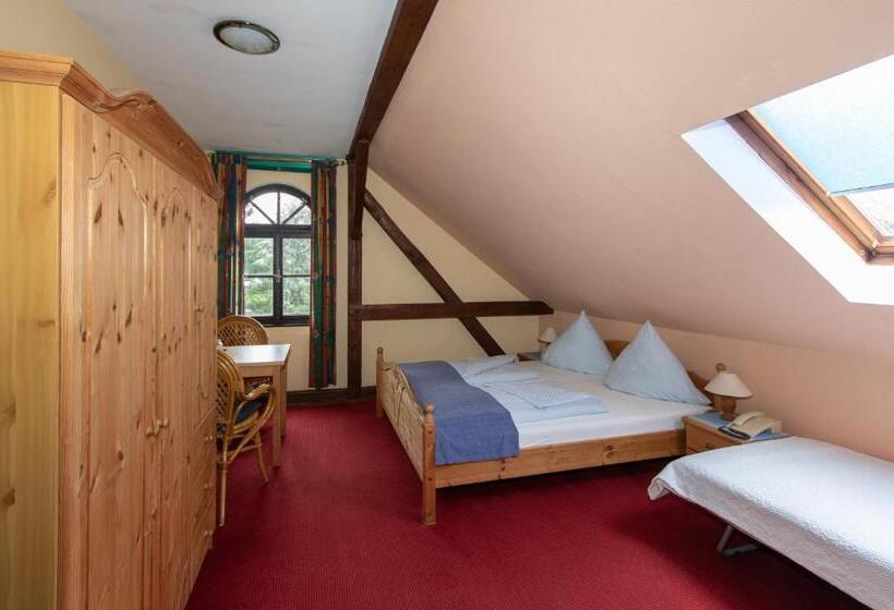 غرفة قياسية ثلاثية, Spreewaldhotel Garni Raddusch