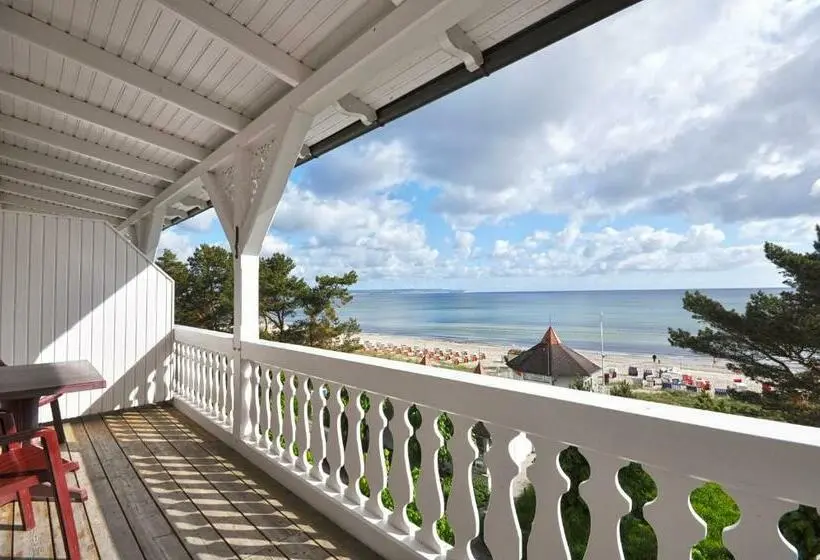 Standard-huone Merinäkymä Parveke, Strandhotel Zur Promenade