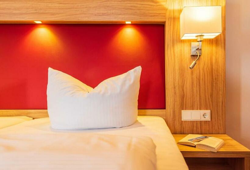 اتاق راحتی با چشم‌انداز دریا, Strandhotel Zur Promenade
