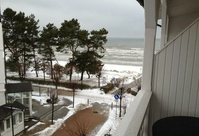 Standard-huone Parveke, Strandhotel Zur Promenade
