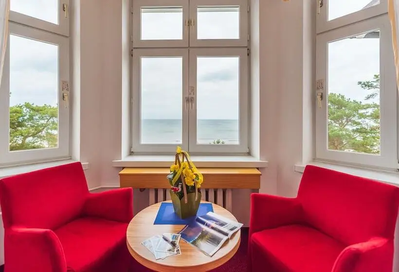 Comfort-huone Merinäkymä, Strandhotel Zur Promenade