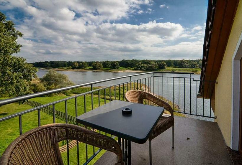 غرفة قياسية, Elbterrassen Zu Brambach