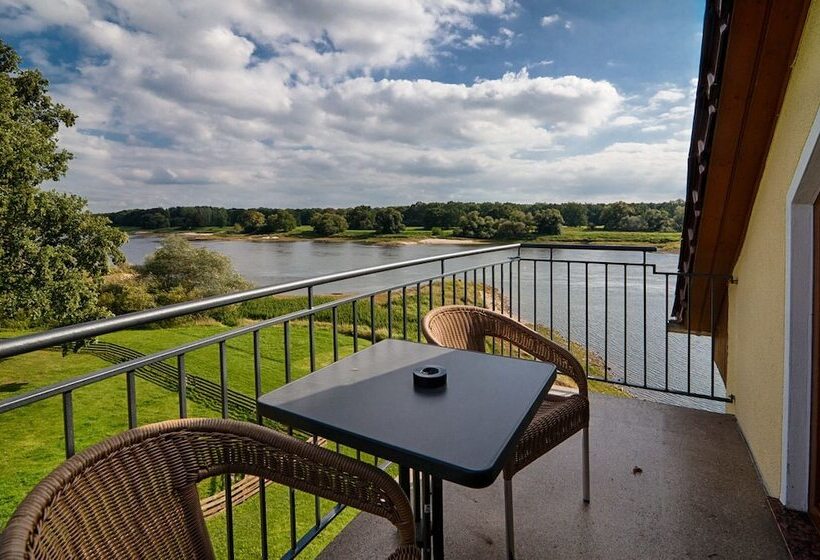 غرفة قياسية فردية, Elbterrassen Zu Brambach