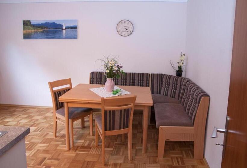 Апартаменты 1 Спальня с Террасой, Haus Waldesruh