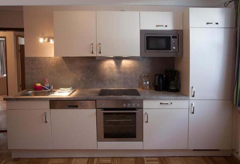 Апартаменты 1 Спальня с Балконом, Haus Waldesruh