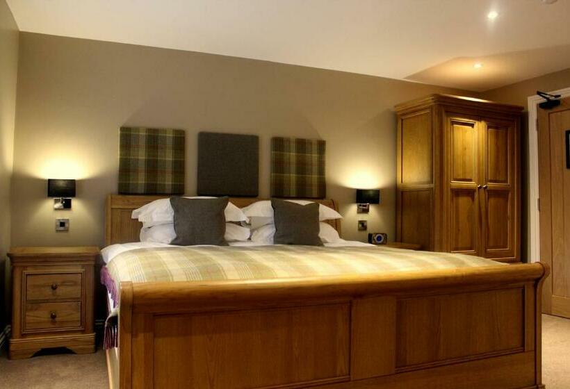 キングサイズベッドのデラックスルーム, The Blue Bell At Arkendale