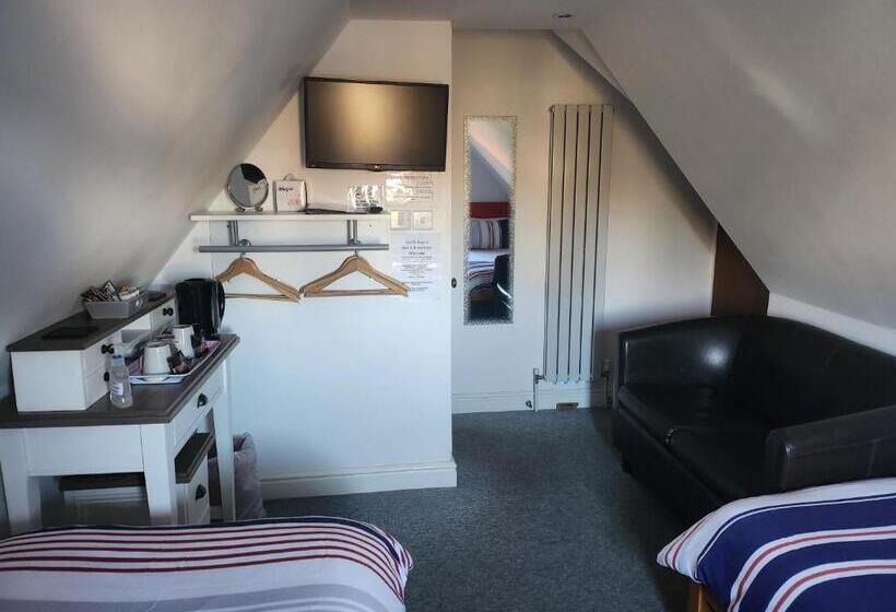 اتاق استاندارد با چشمانداز باغ, South Beach B & B