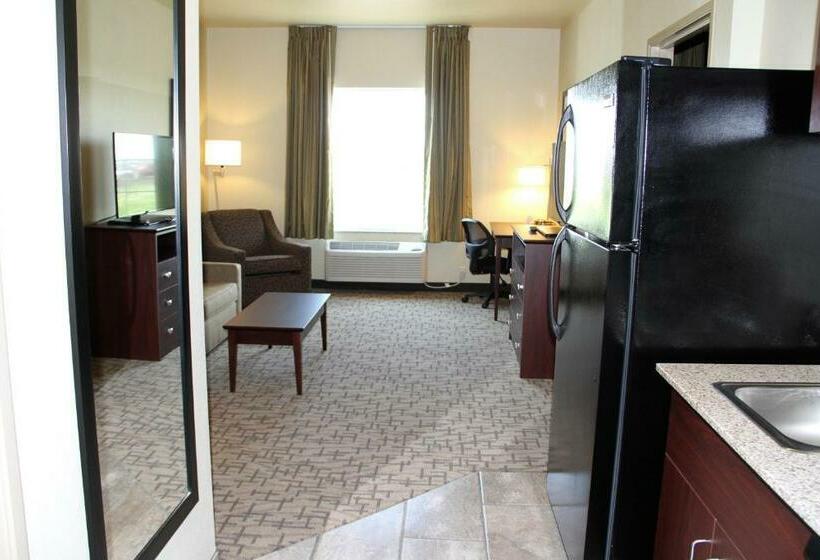 带2个卧室的套房, Cobblestone Hotel & Suites – Devils Lake