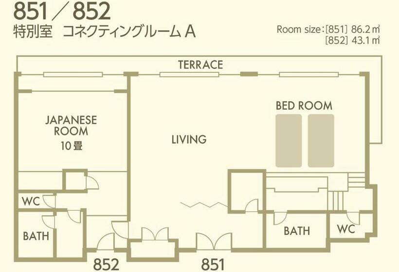 豪华套房, Nishiizu Crystal View