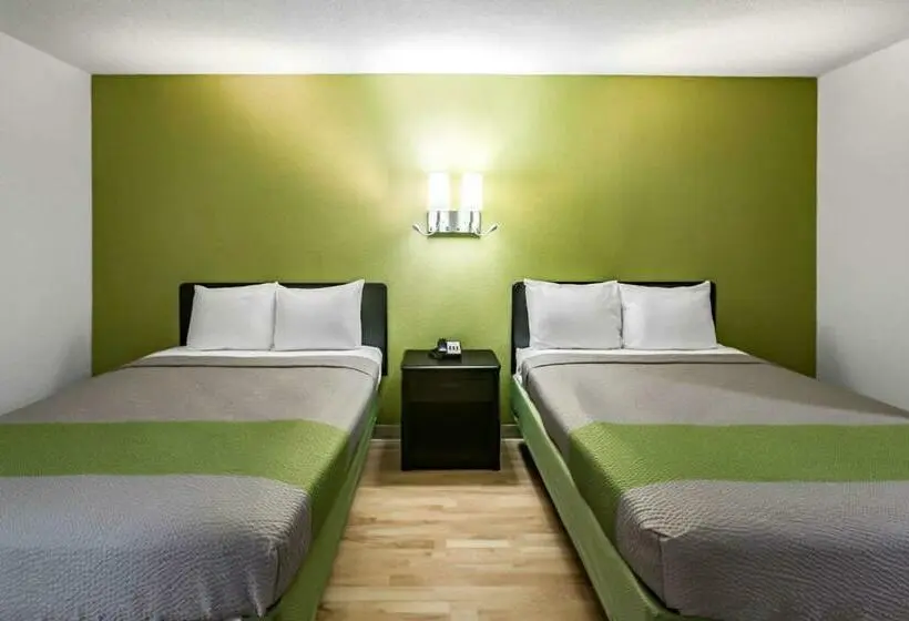 Standard Neljän Hengen Huone, Motel 6 Augusta, Ks