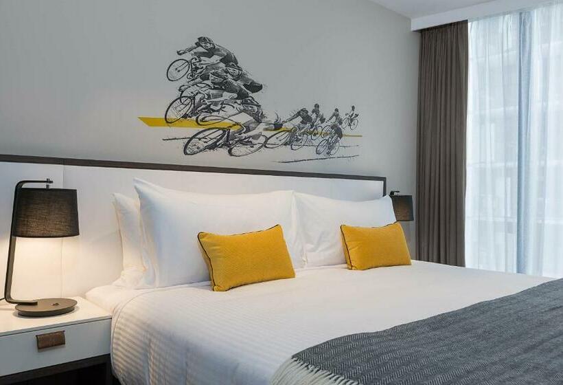 스탠다드 룸 킹사이즈 침대, Peppers Docklands