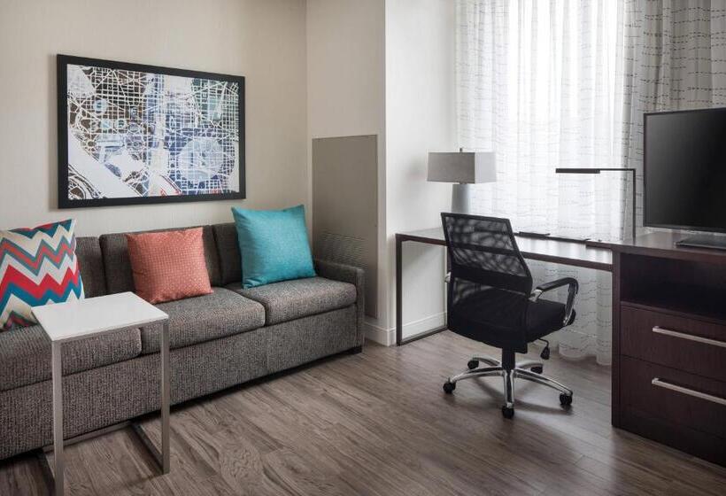 带大床的标准工作室, Residence Inn Washington Capitol Hill/navy Yard