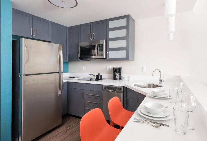 带大床的标准工作室, Residence Inn Washington Capitol Hill/navy Yard