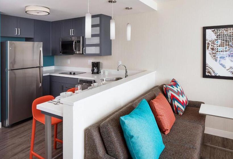 带大床的标准工作室, Residence Inn Washington Capitol Hill/navy Yard