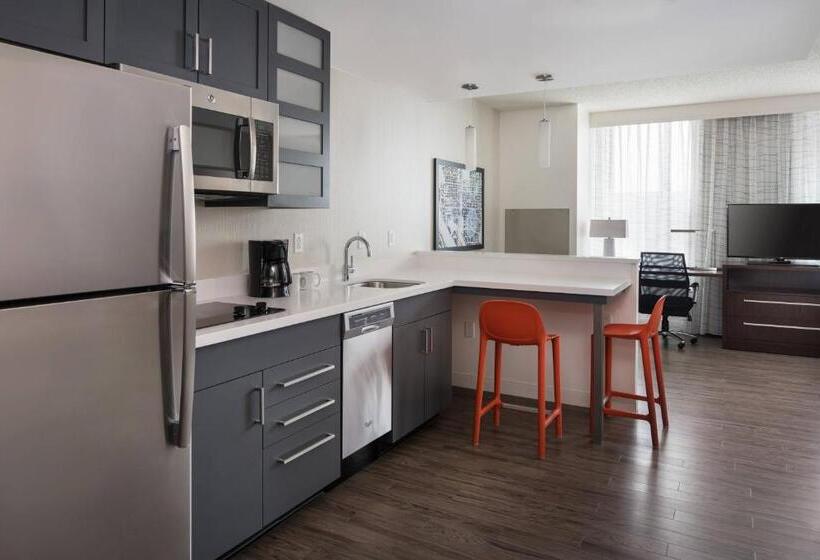 带大床的标准工作室, Residence Inn Washington Capitol Hill/navy Yard