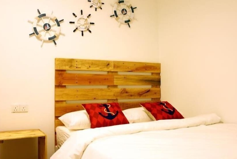 스탠다드 룸 공동 욕실, Roof Talk Theme Hostel