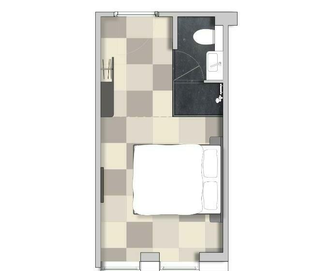 غرفة قياسية, Easyhotel Amsterdam Arena Boulevard