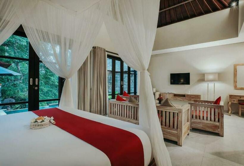 וילה עם חדר שינה אחד ובריכת שחיה, Kawi Resort A Pramana Experience