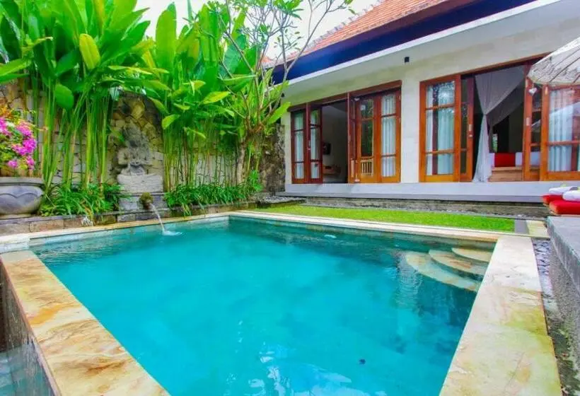 Huvila, 1 makuuhuone ja uima-allas, Kawi Resort A Pramana Experience
