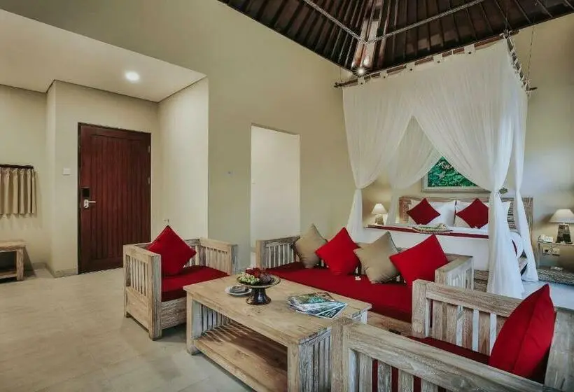 Huvila, 1 makuuhuone ja uima-allas, Kawi Resort A Pramana Experience