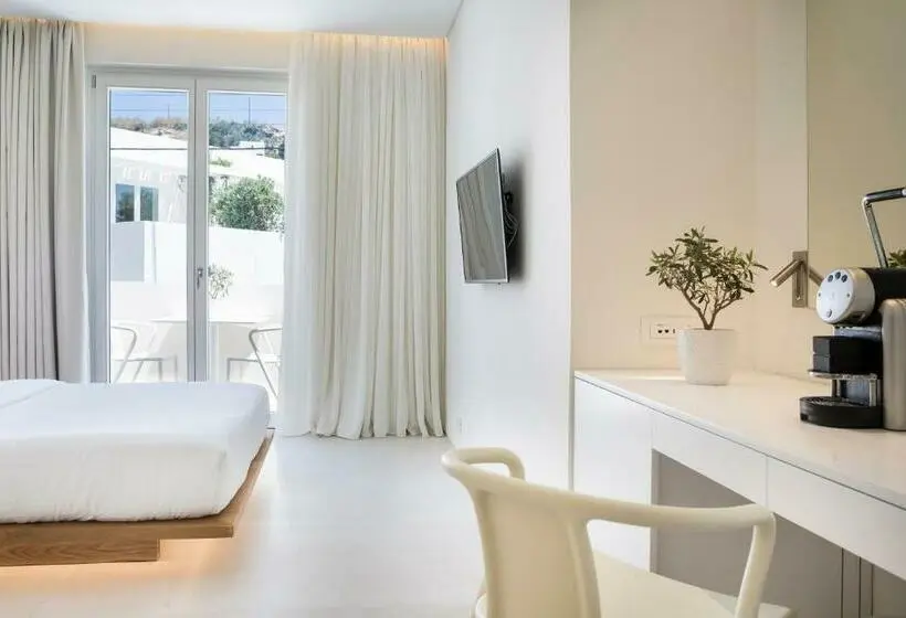 シングルデラックスルーム, Mykonos Dove Beachfront