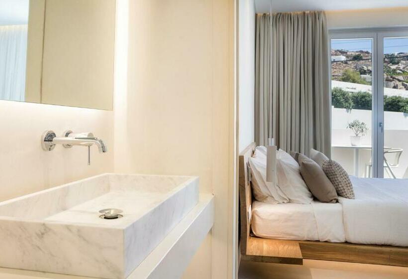 シングルデラックスルーム, Mykonos Dove Beachfront