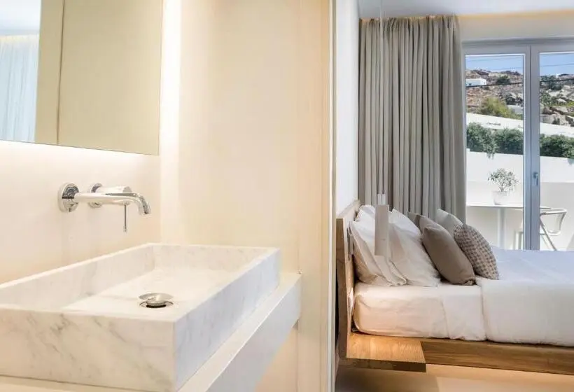 シングルデラックスルーム, Mykonos Dove Beachfront