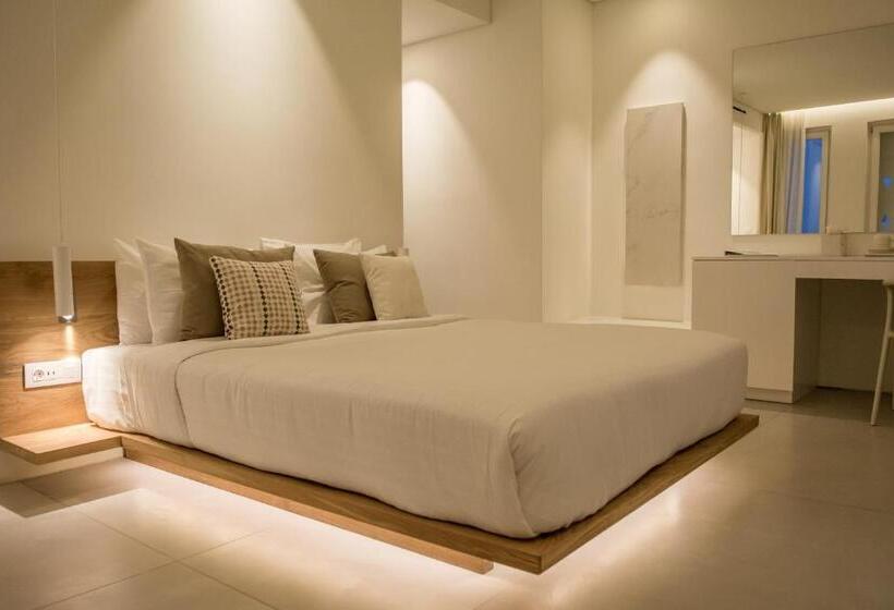 片側に海が見えるデラックスルーム, Mykonos Dove Beachfront