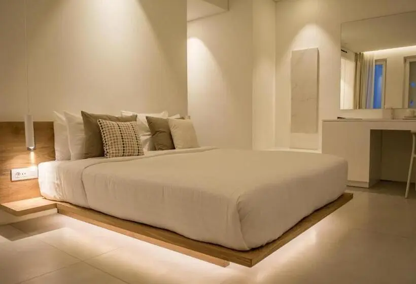 片側に海が見えるデラックスルーム, Mykonos Dove Beachfront