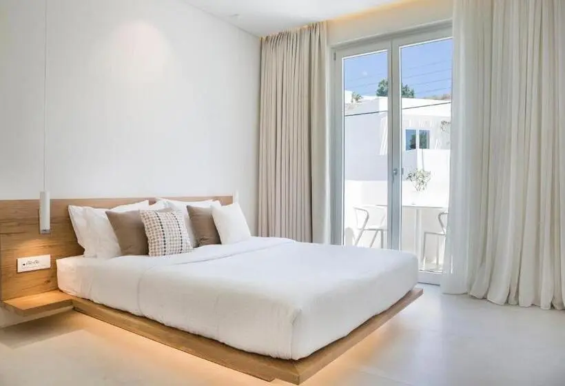 片側に海が見えるデラックスルーム, Mykonos Dove Beachfront