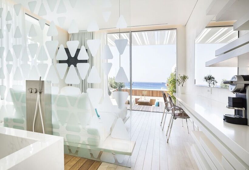 سوییت با چشم‌انداز دریا, Mykonos Dove Beachfront