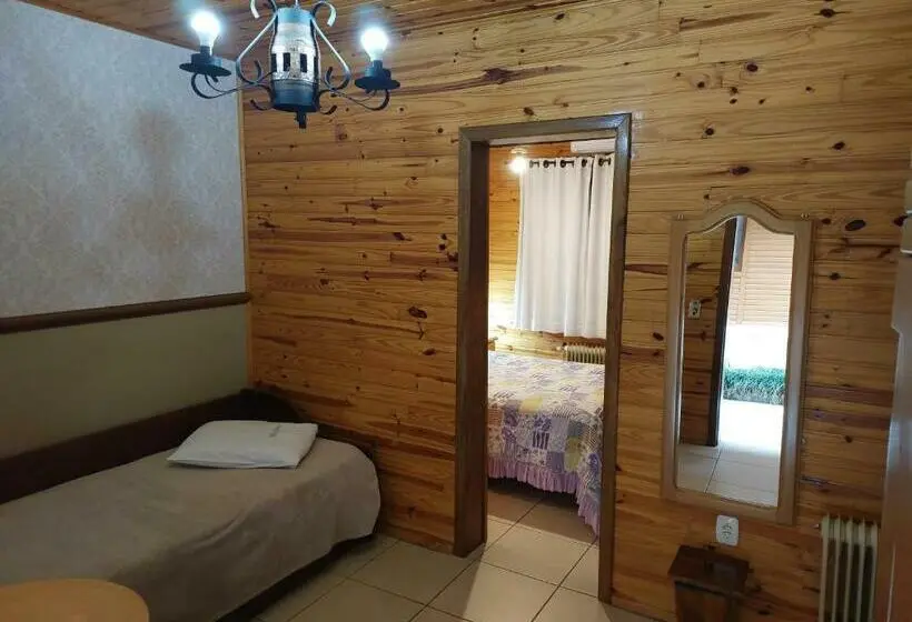 １ベッドルームのデラックスアパートメント, Pousada Villa Fiorita