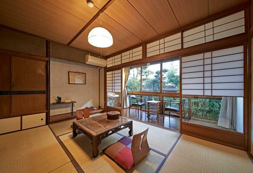 غرفة قياسية حمام مشترك, Yamada Bessou くつろぎの温泉宿 山田別荘