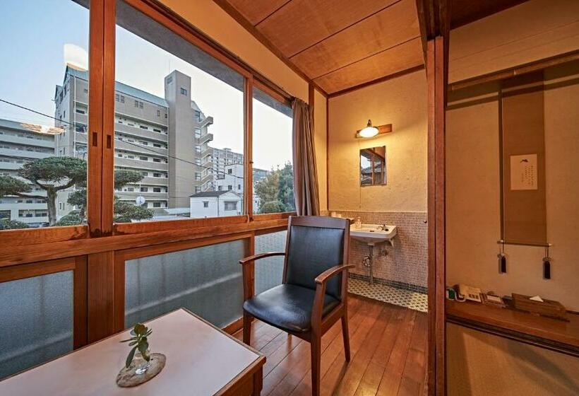 غرفة قياسية حمام مشترك, Yamada Bessou くつろぎの温泉宿 山田別荘